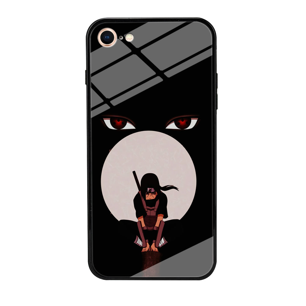 Naruto Blood Moon of Uchiha iPhone 8 Case - carneyforia
