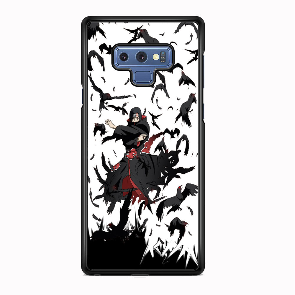 Naruto Itachi Uchiha Flying Bird Samsung Galaxy Note 9 Case