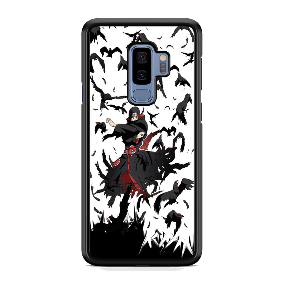 Naruto Itachi Uchiha Flying Bird Samsung Galaxy S9 Plus Case