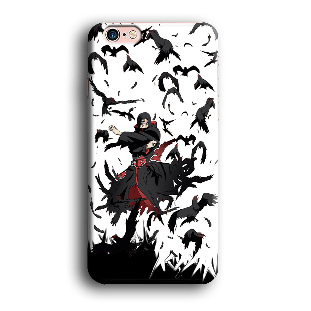 Naruto Itachi Uchiha Flying Bird iPhone 6 | 6s Case - carneyforia