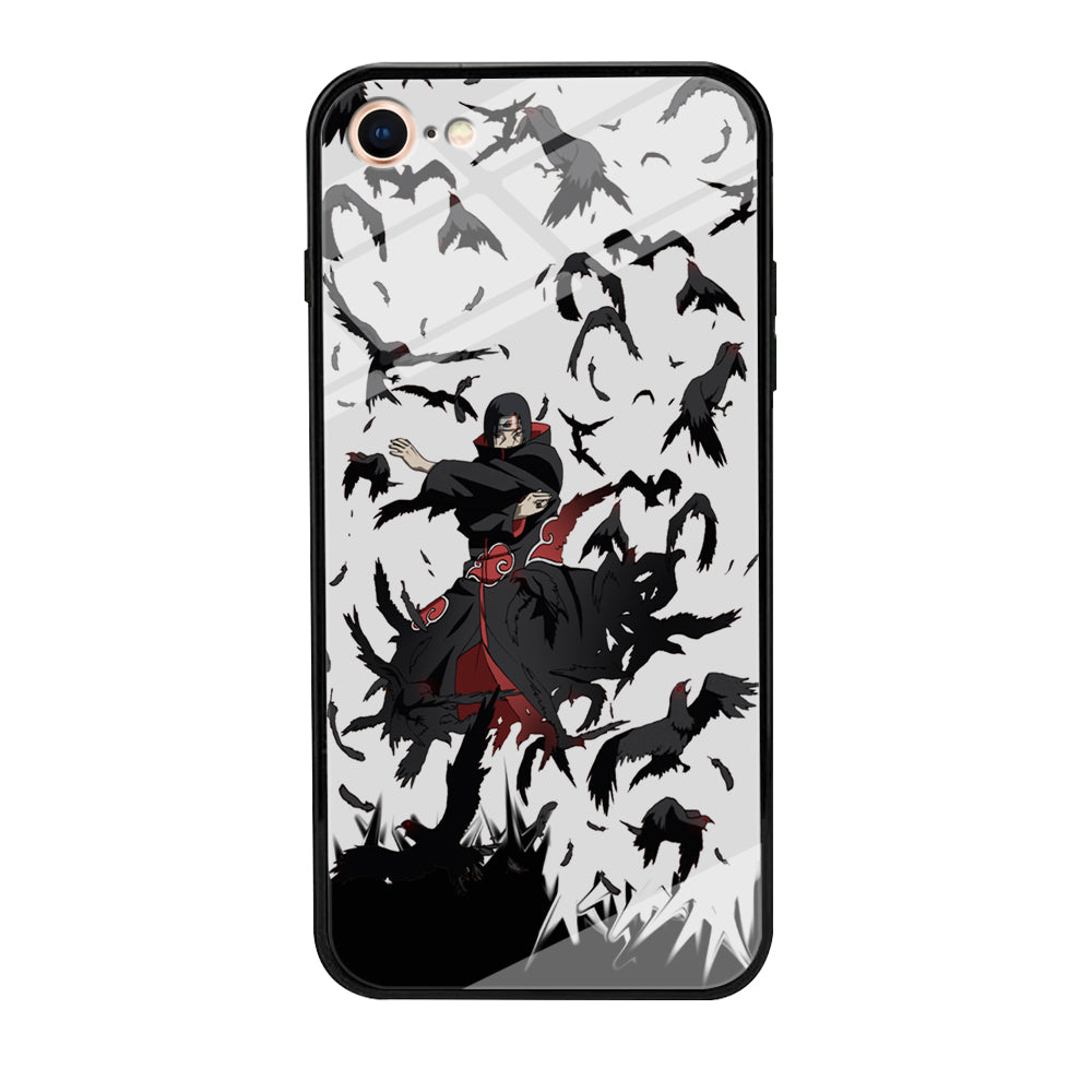 Naruto Itachi Uchiha Flying Bird iPhone 7 Case
