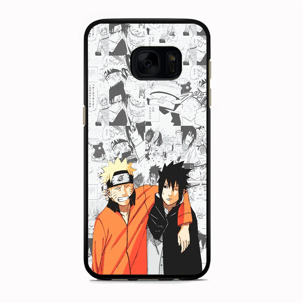 Naruto The Smile of Struggle Samsung Galaxy S7 Edge Case