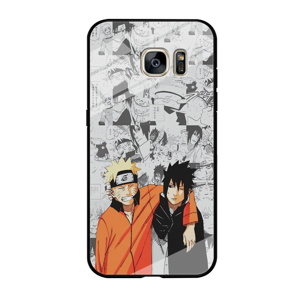 Naruto The Smile of Struggle Samsung Galaxy S7 Edge Case