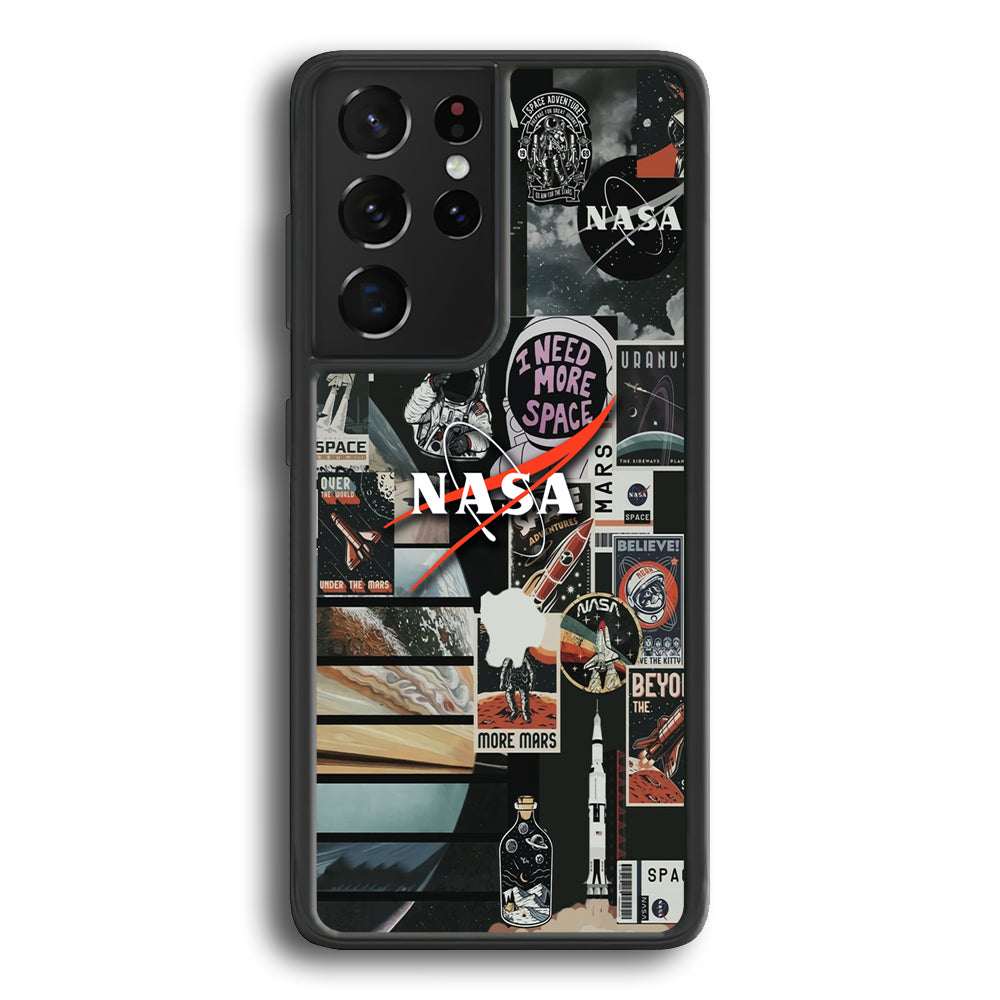 Nasa Busyness of Astronauts Samsung Galaxy S21 Ultra Case - Carneyforia