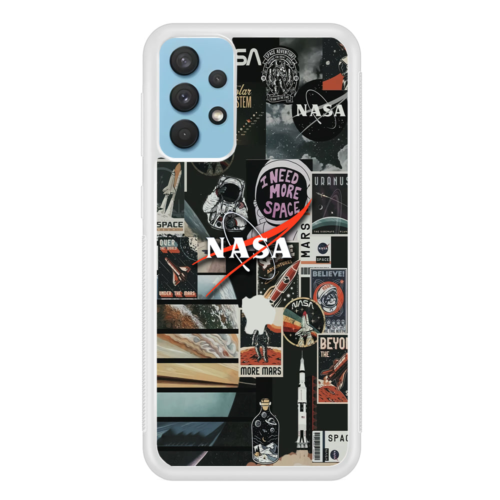 Nasa Busyness of Astronauts Samsung Galaxy A32 Case