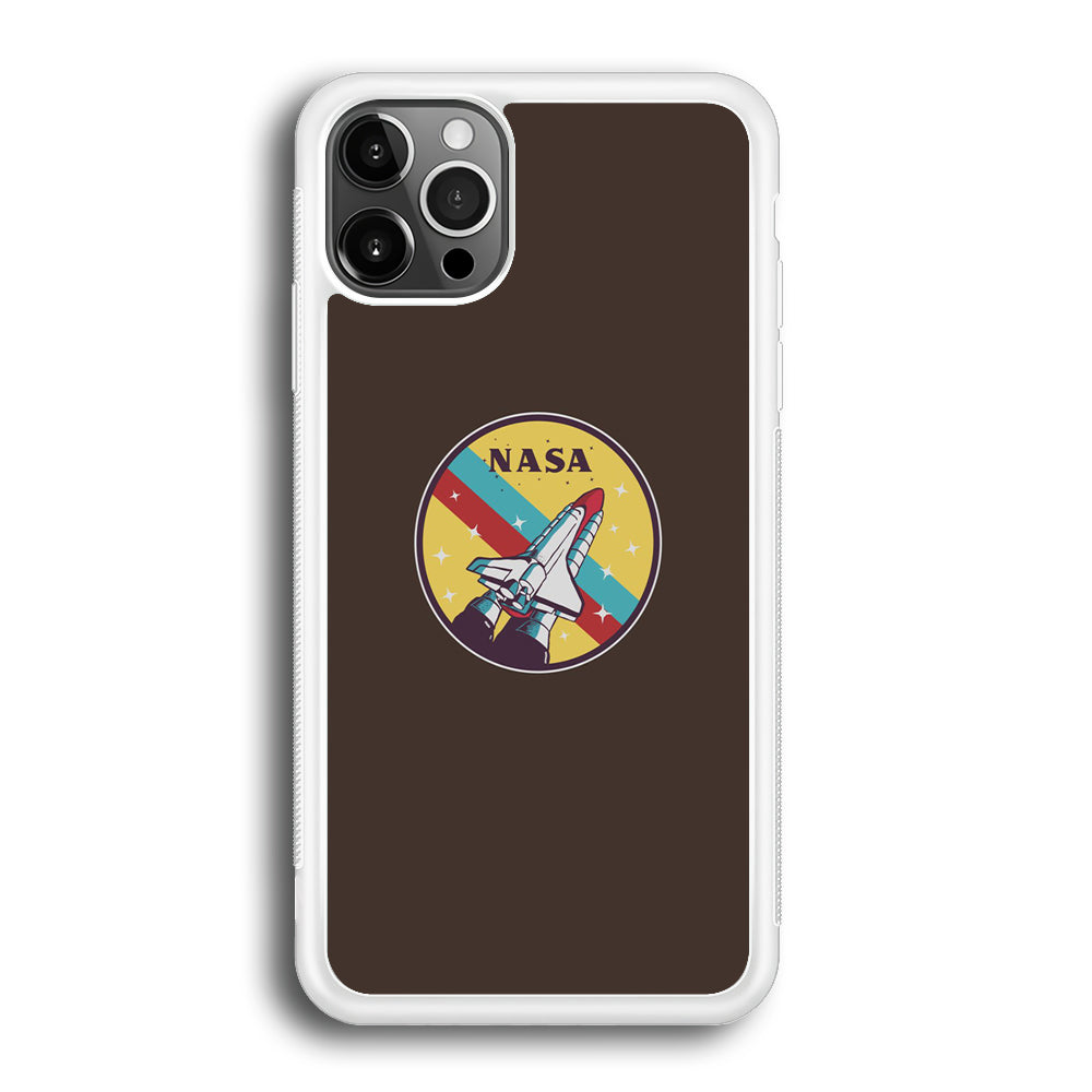 Nasa Dark Aircraft Icon iPhone 12 Pro Max Case