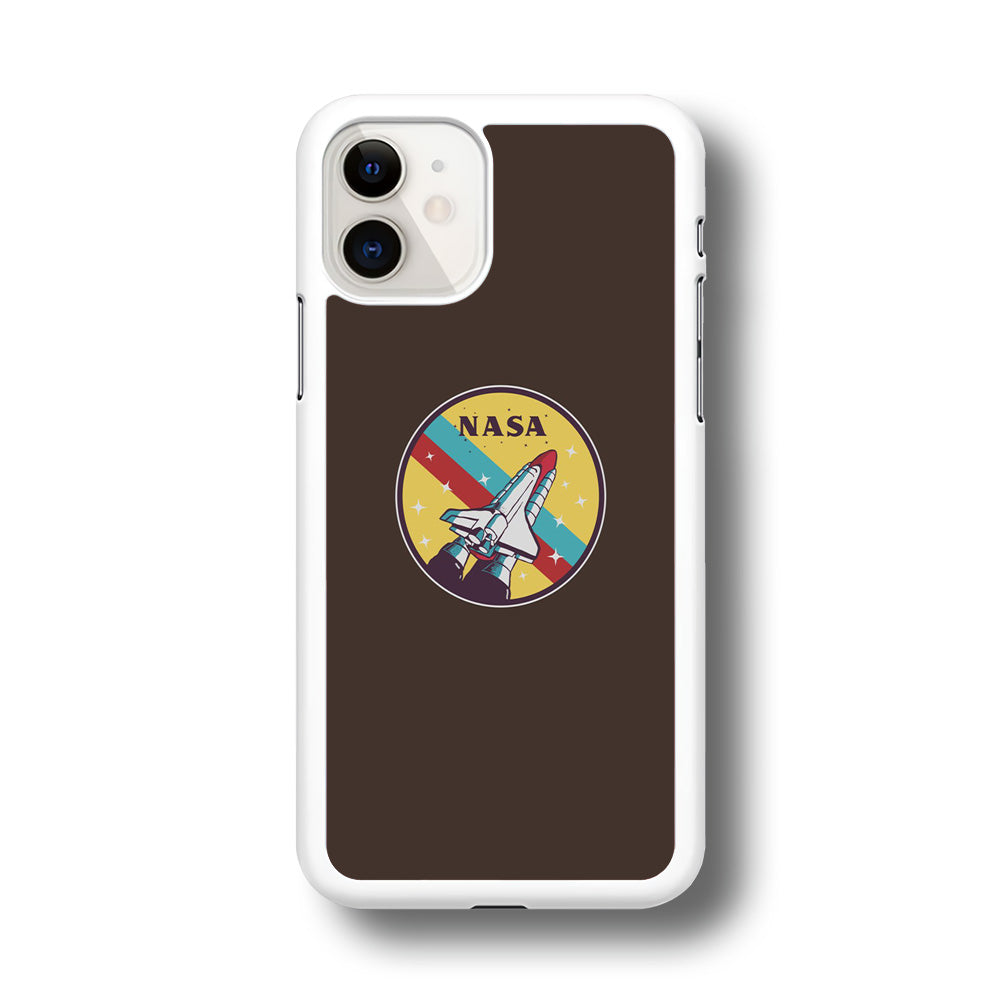 Nasa Dark Aircraft Icon iPhone 11 Case
