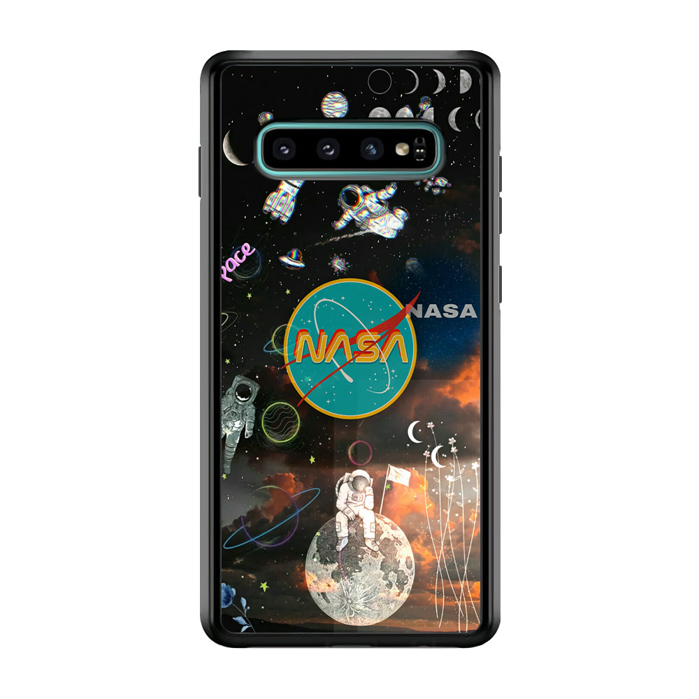 Nasa Distorsion in The Sky Samsung Galaxy S10 Plus Case