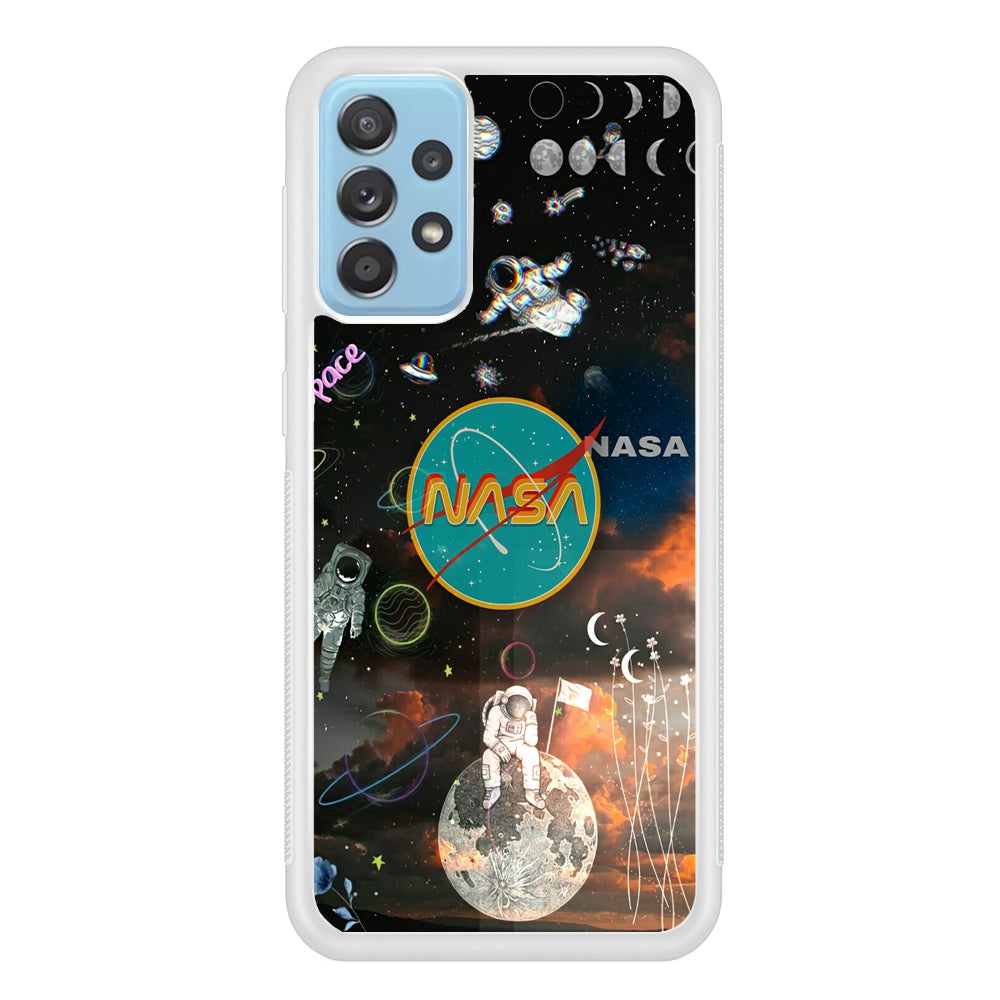 Nasa Distorsion in The Sky Samsung Galaxy A52 Case