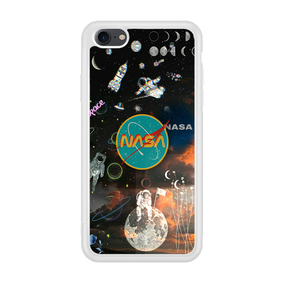 Nasa Distorsion in The Sky iPhone 8 Case