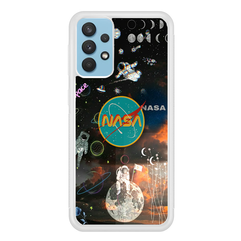 Nasa Distorsion in The Sky Samsung Galaxy A32 Case