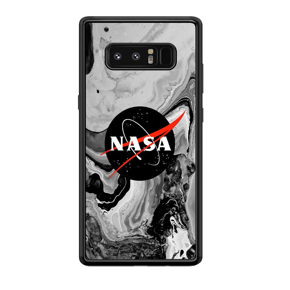 Nasa Grey Marble Samsung Galaxy Note 8 Case