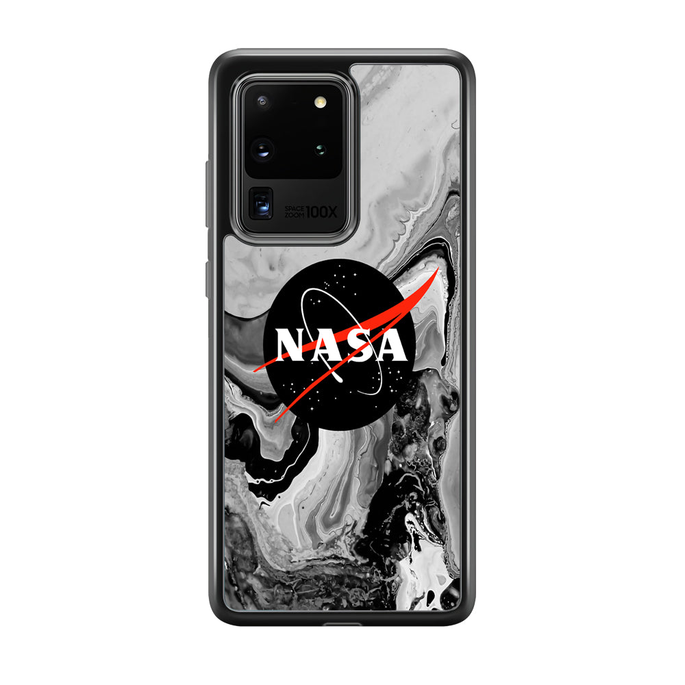 Nasa Grey Marble Samsung Galaxy S20 Ultra Case