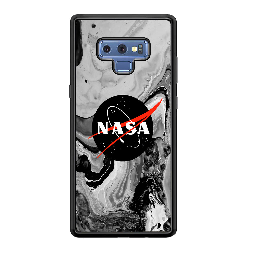 Nasa Grey Marble Samsung Galaxy Note 9 Case
