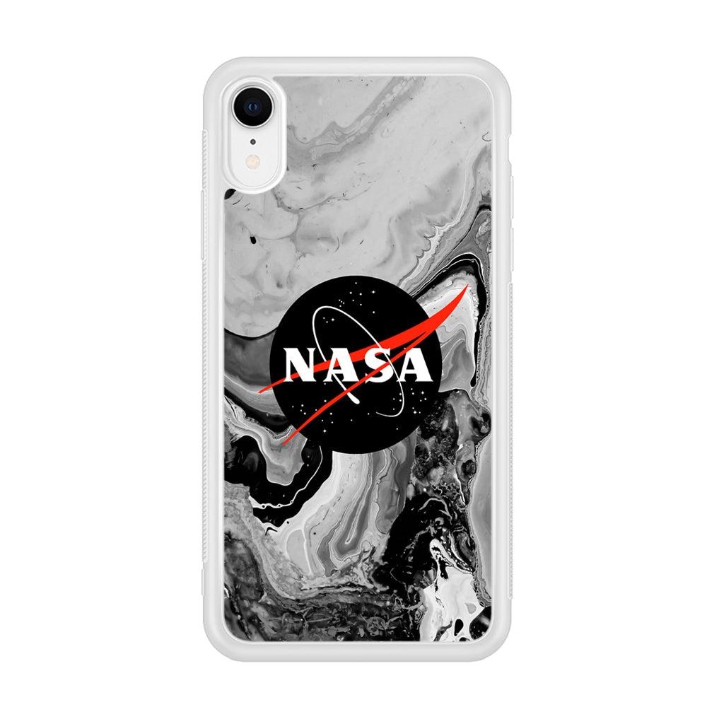 Nasa Grey Marble iPhone XR Case