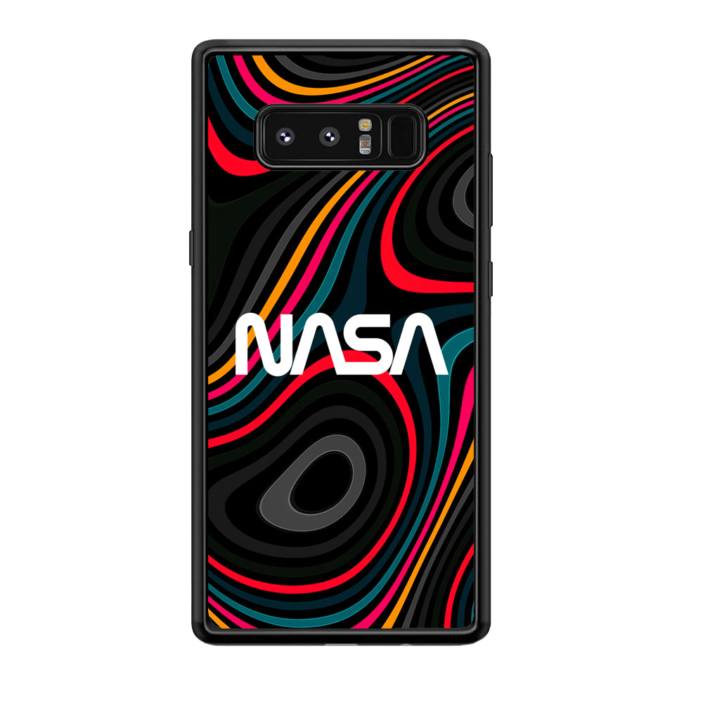 Nasa Rainbow Abstract Samsung Galaxy Note 8 Case