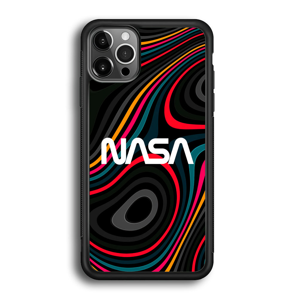 Nasa Rainbow Abstrac iPhone 12 Pro Max Case