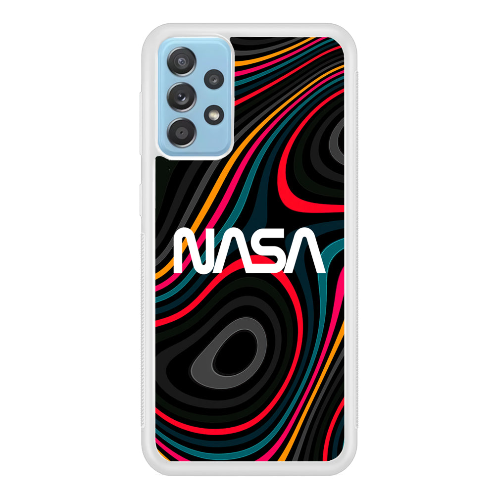 Nasa Rainbow Abstract Samsung Galaxy A52 Case