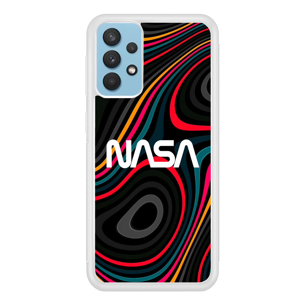 Nasa Rainbow Abstract Samsung Galaxy A32 Case