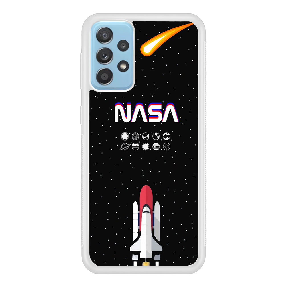 Nasa Space Aircraft Samsung Galaxy A72 Case