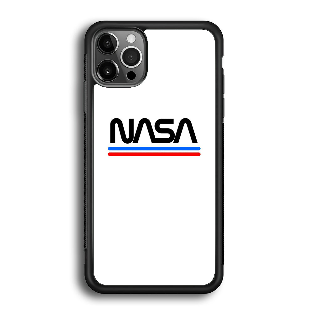Nasa White Stripe iPhone 12 Pro Case