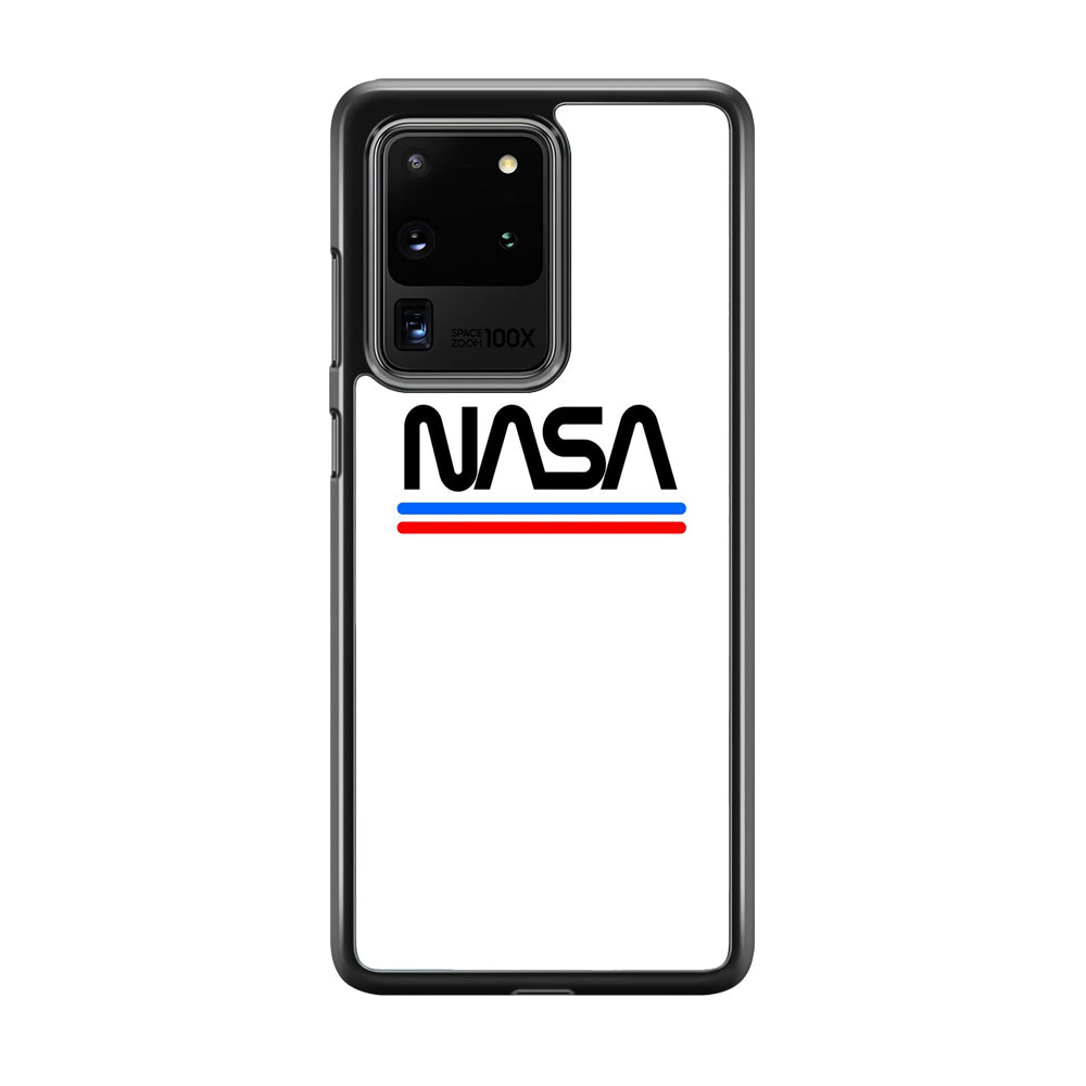Nasa White Stripe Samsung Galaxy S20 Ultra Case