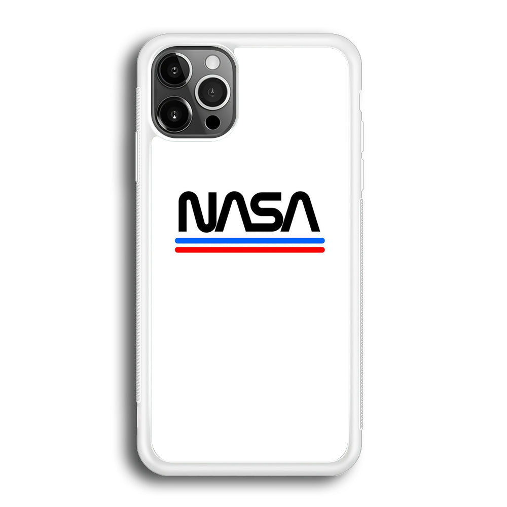 Nasa White Stripe iPhone 12 Pro Case