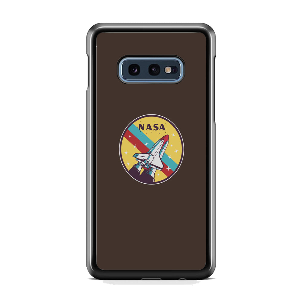 Nasa Dark Aircraft Icon Samsung Galaxy S10E Case