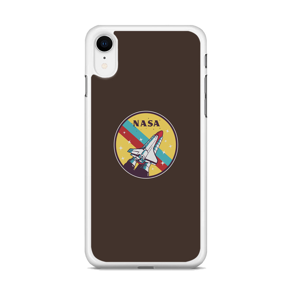 Nasa Dark Aircraft Icon iPhone XR Case