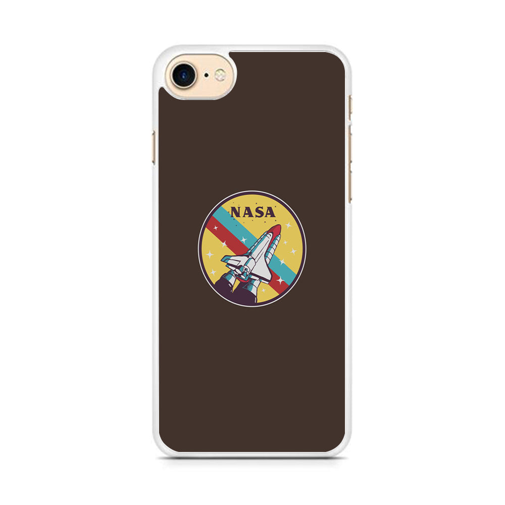 Nasa Dark Aircraft Icon iPhone 8 Case