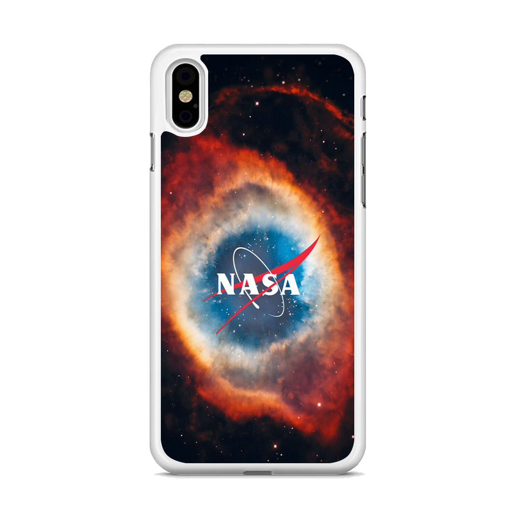 Nasa Nebula Logo iPhone X Case