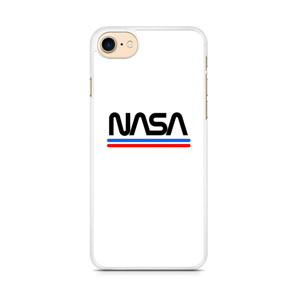 Nasa White Stripe iPhone 8 Case