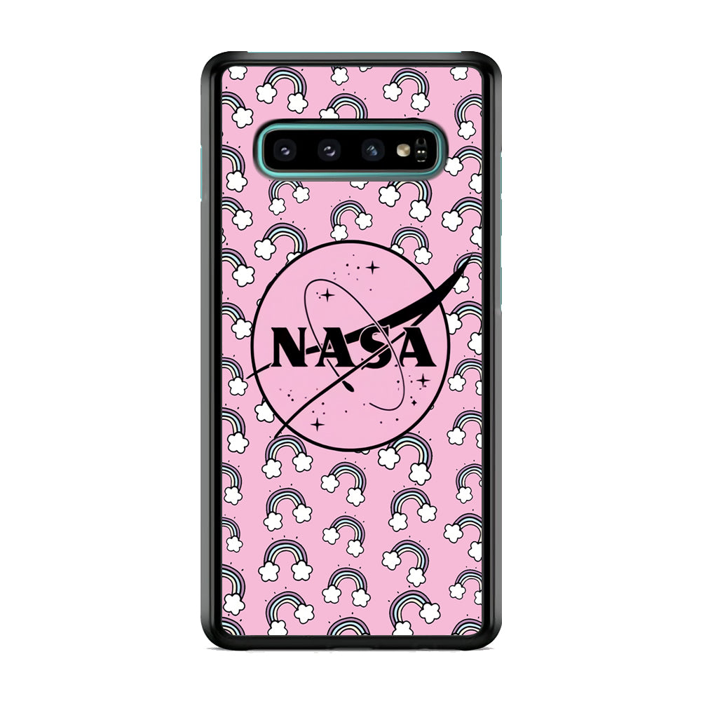 Nasa and Rainbow Features Samsung Galaxy S10 Case