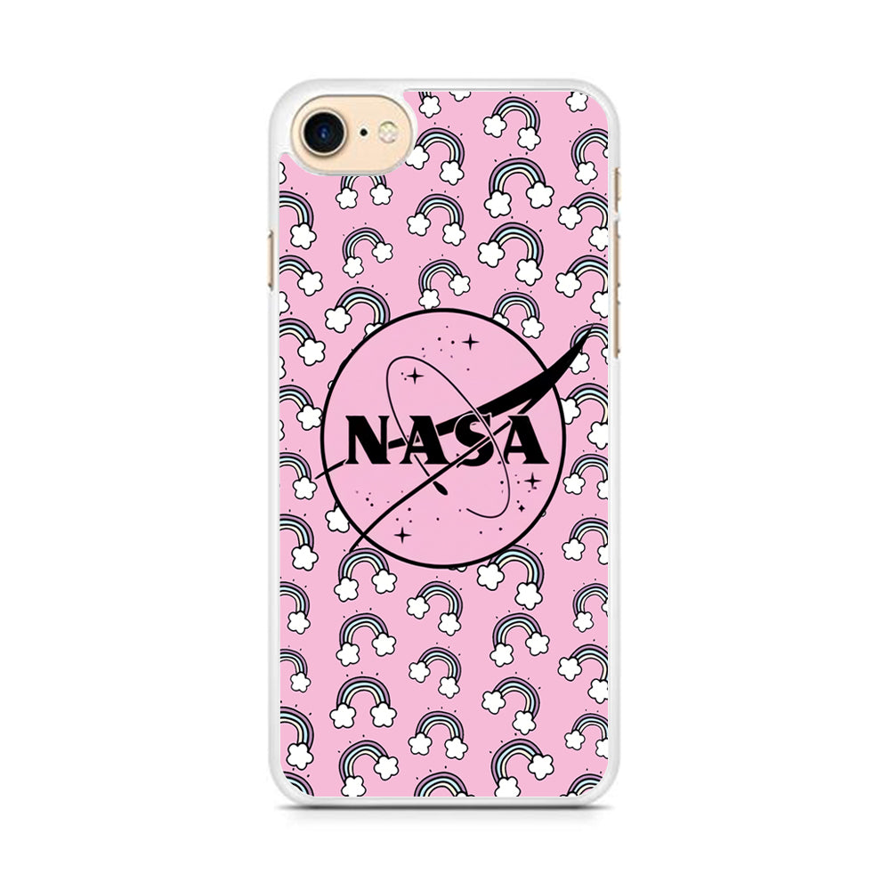 Nasa and Rainbow Features iPhone 8 Case