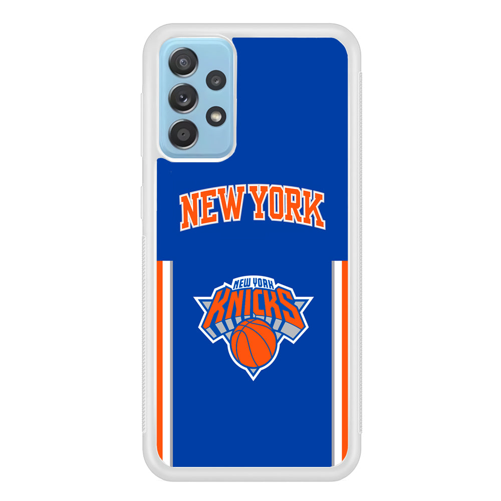 New York Knicks Bold of Blue Samsung Galaxy A52 Case