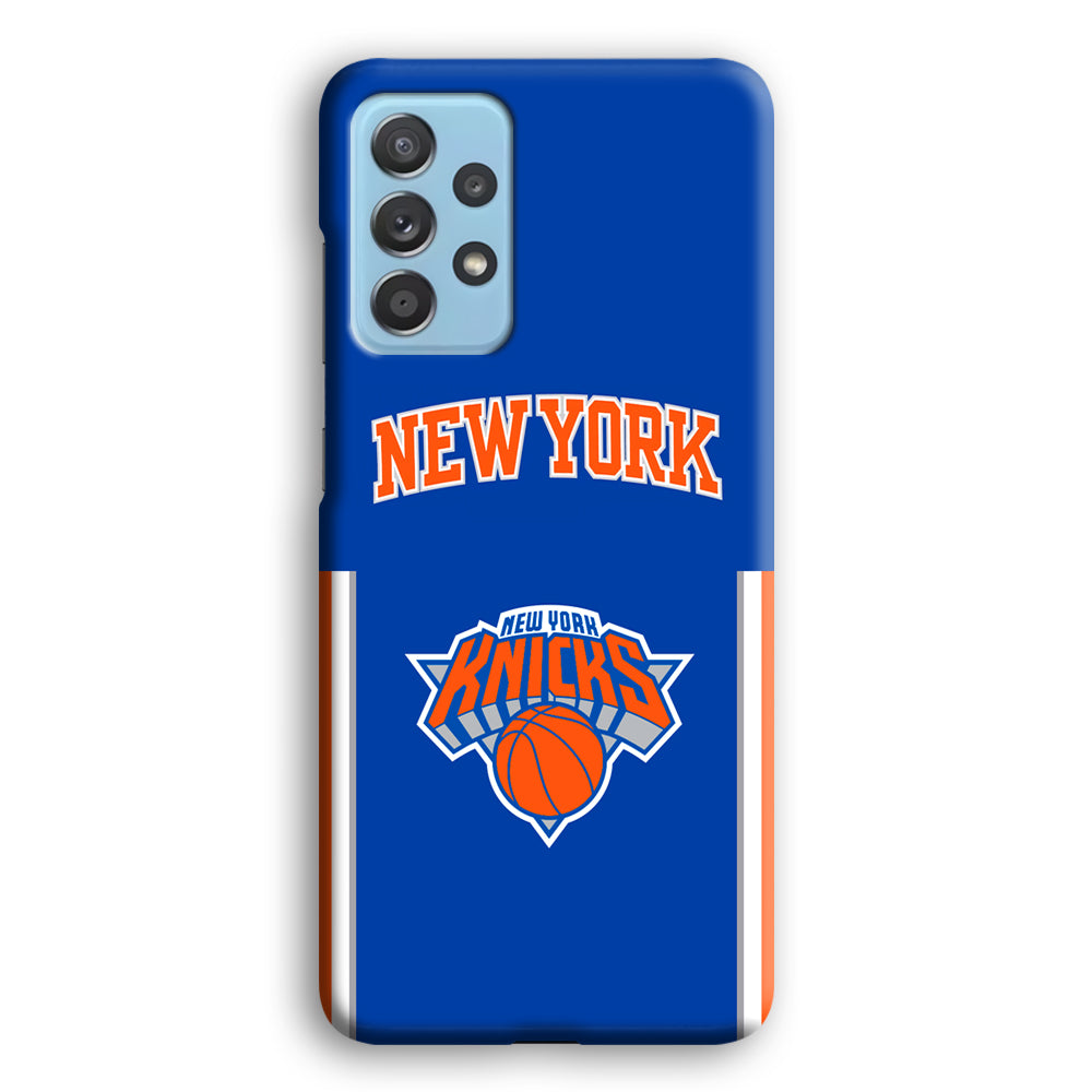 New York Knicks Bold of Blue Samsung Galaxy A52 Case