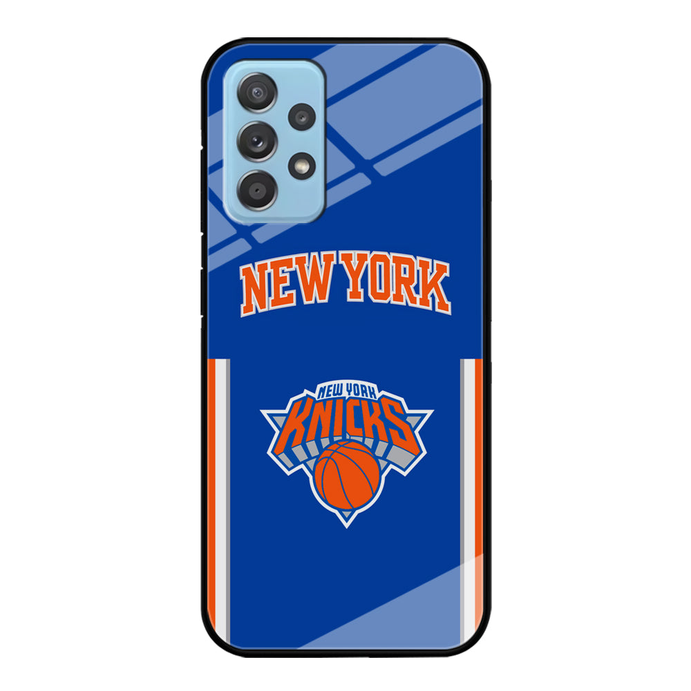 New York Knicks Bold of Blue Samsung Galaxy A52 Case