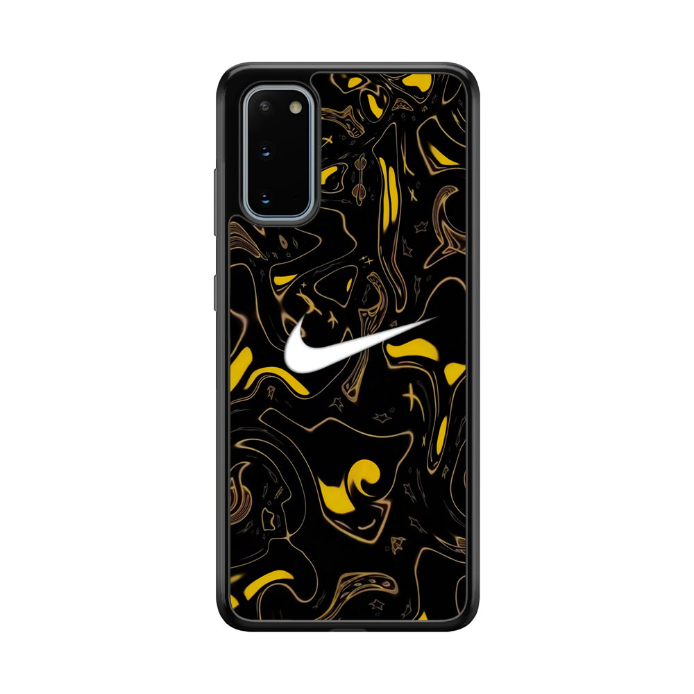 Nike Abstract Yellow Samsung Galaxy S20 Case