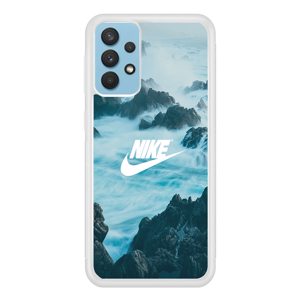 Nike Bluish Plateau Samsung Galaxy A32 Case