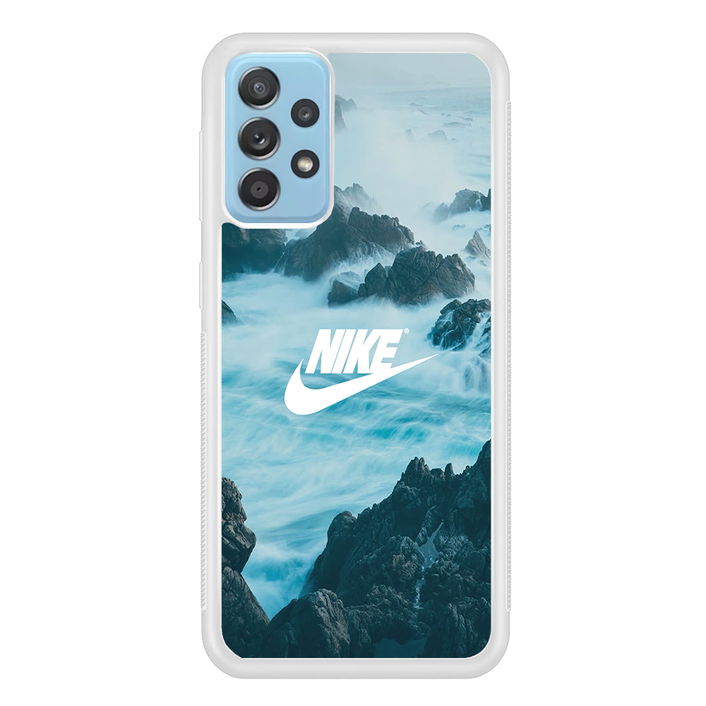 Nike Bluish Plateau Samsung Galaxy A52 Case