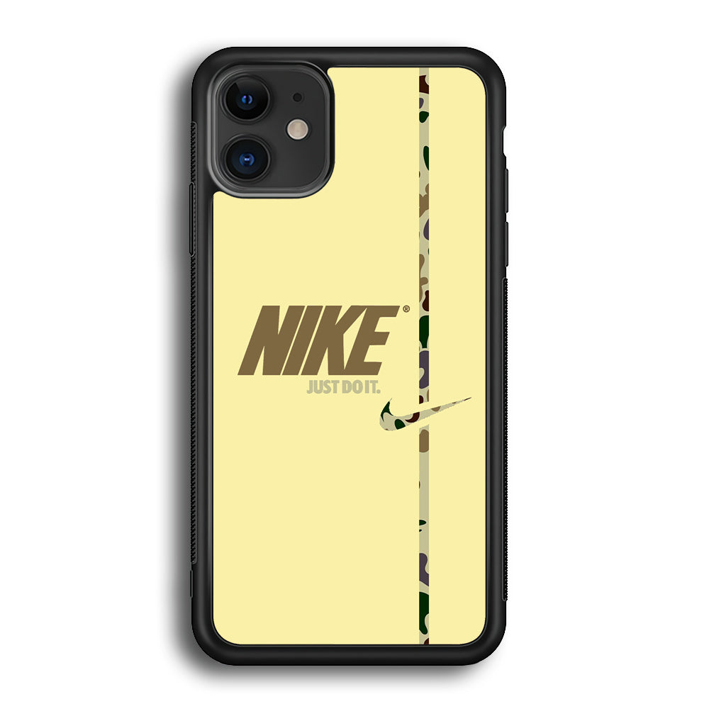 Nike Desert Camo iPhone 12 Case