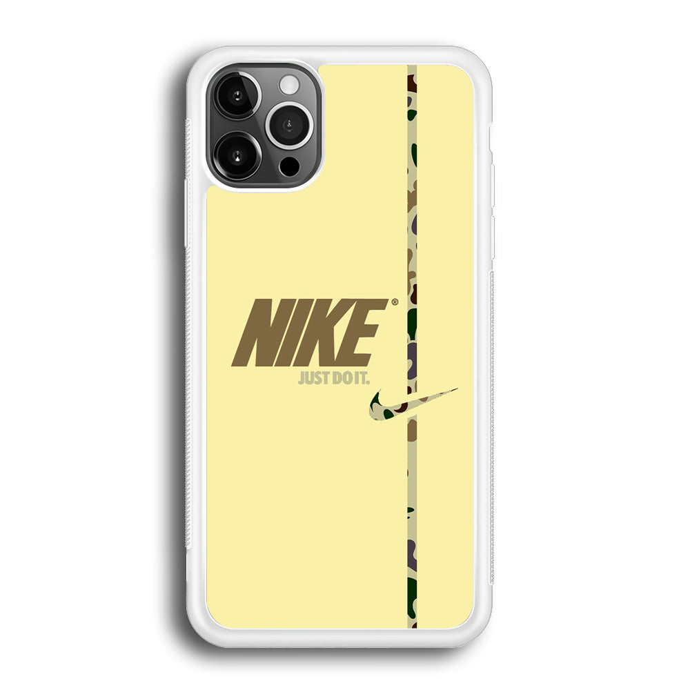 Nike Desert Camo iPhone 12 Pro Max Case