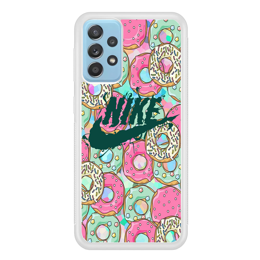 Nike Donut Cream Samsung Galaxy A52 Case
