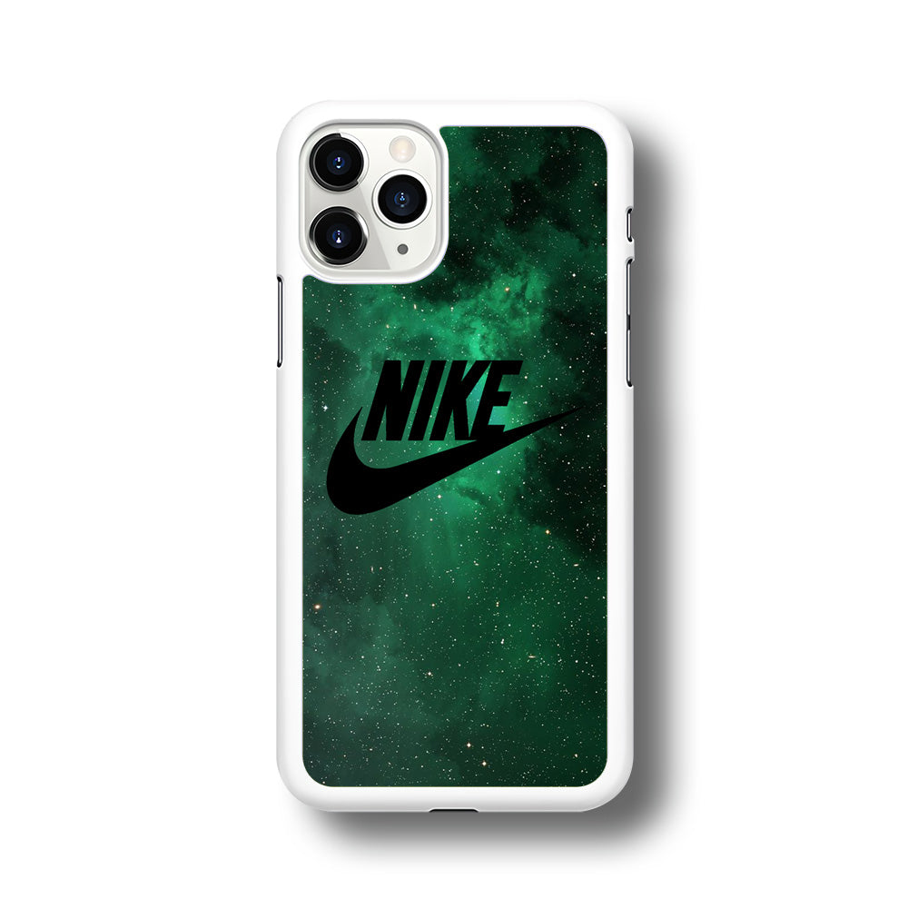Nike Green Galaxy iPhone 11 Pro Case