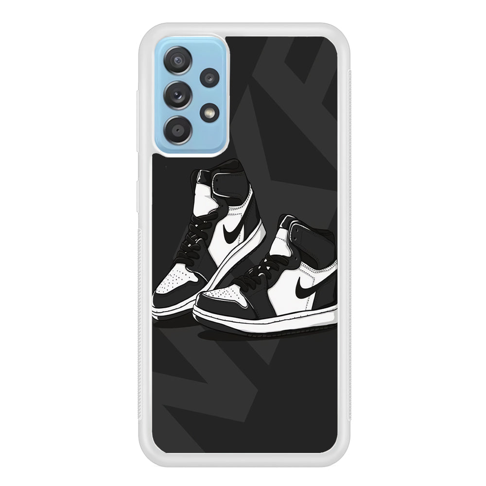 Nike Grey Shoes Samsung Galaxy A52 Case