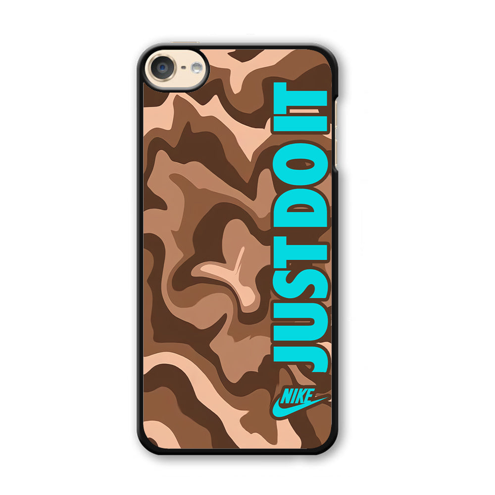 Nike Just Do It Marble Chocolate iPod Touch 6 Case - Carneyforia