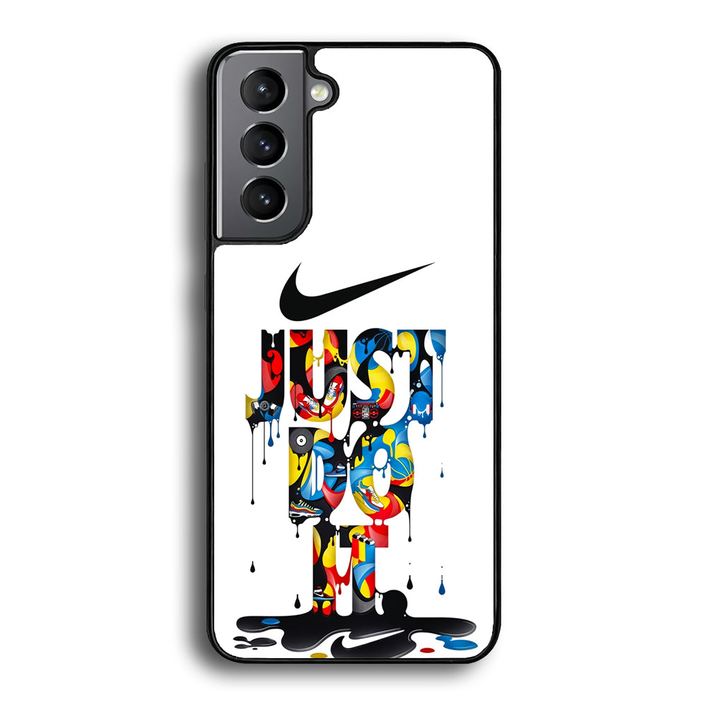 Nike Just Do It Paint Art Samsung Galaxy S21 Plus Case - Carneyforia