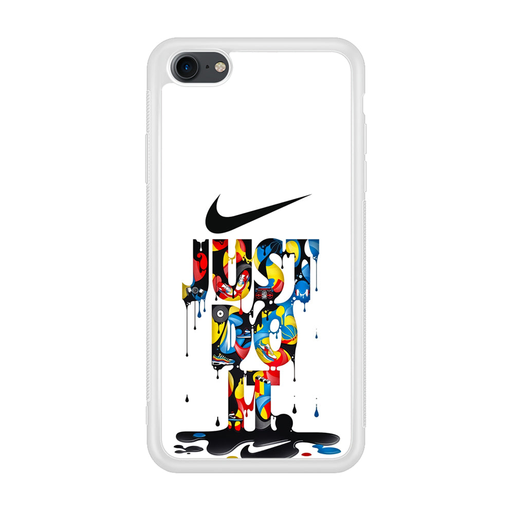 Nike Just Do It Paint Art iPhone 8 Case