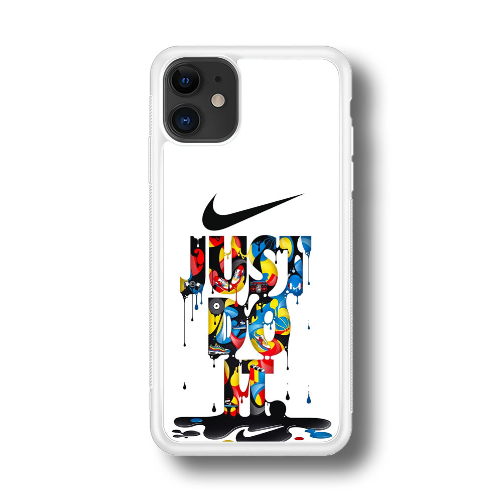 Nike Just Do It Paint Art iPhone 11 Case