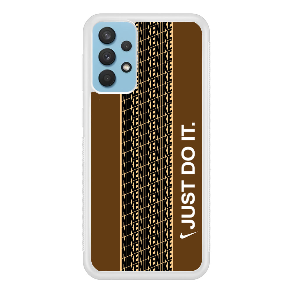Nike Just Do It Word Pattern Samsung Galaxy A32 Case
